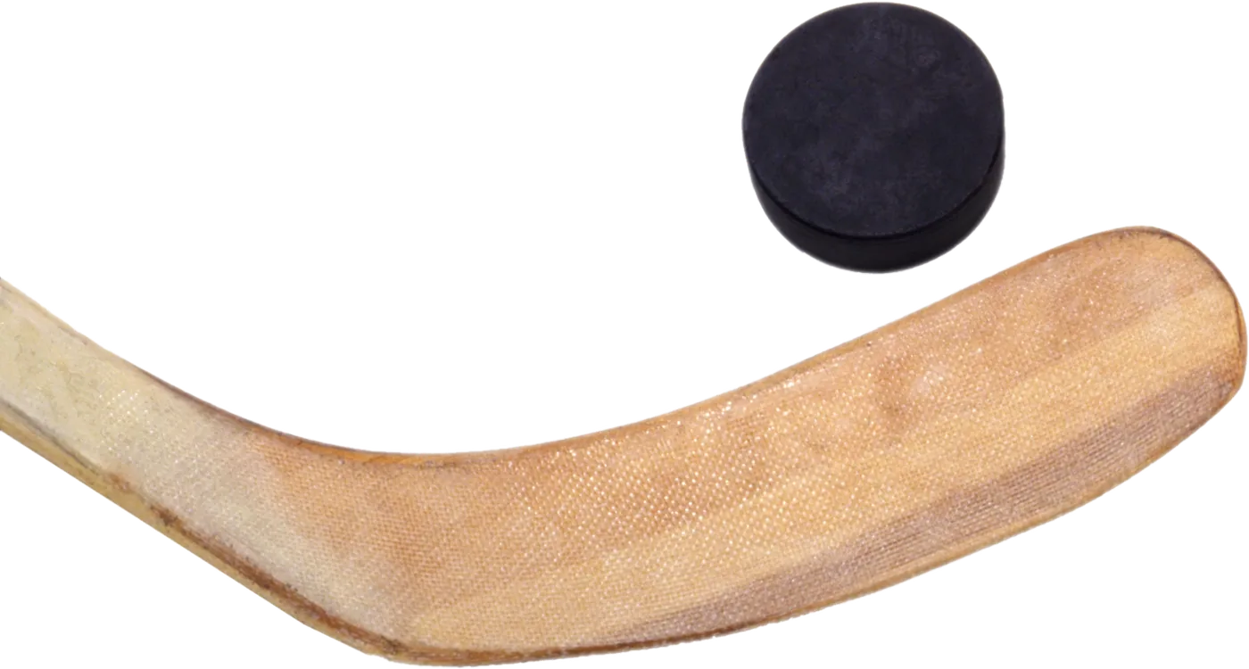 Hockey player on the ice