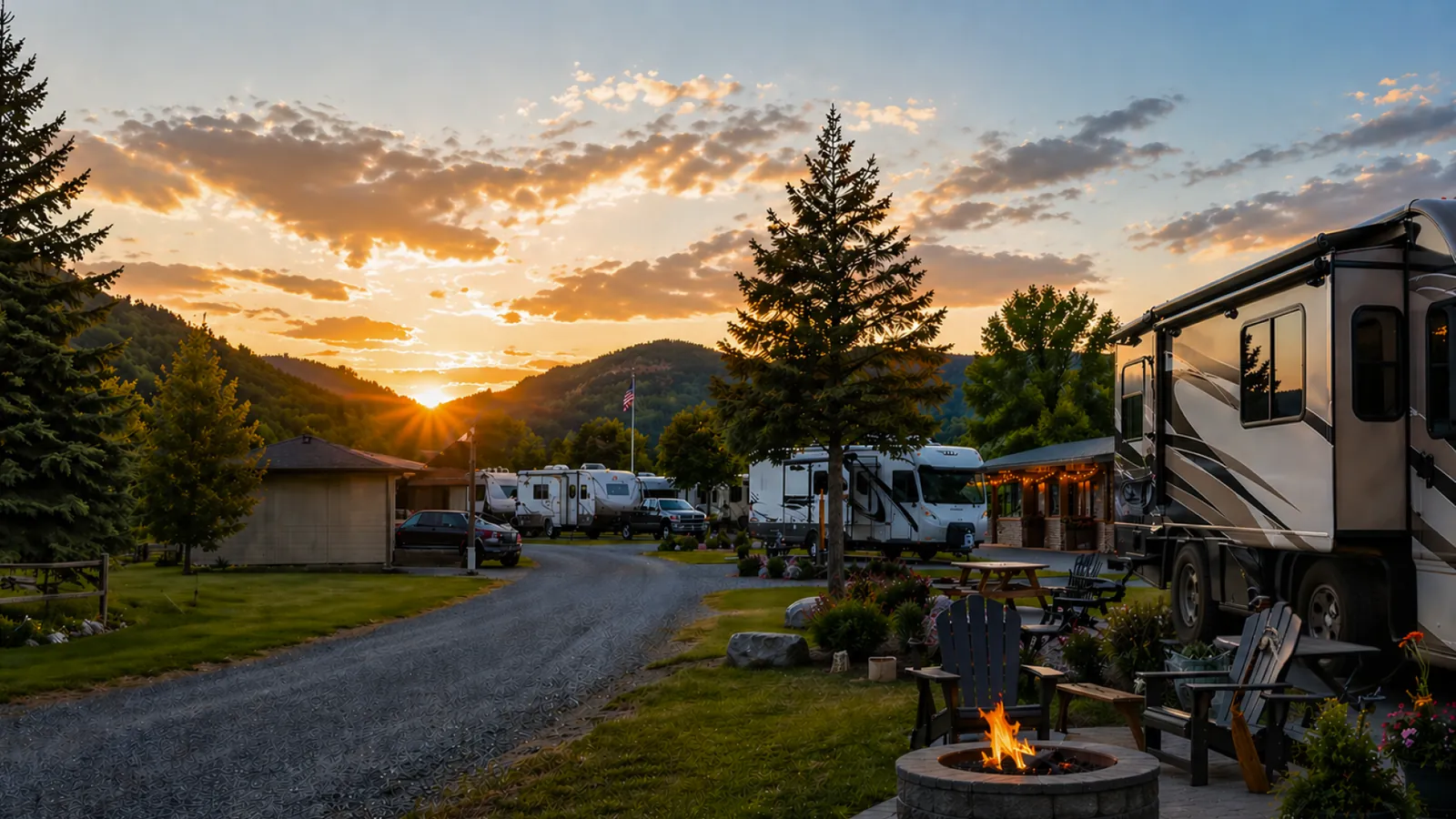 Wi-Fi and TV for RV parks and campgrounds