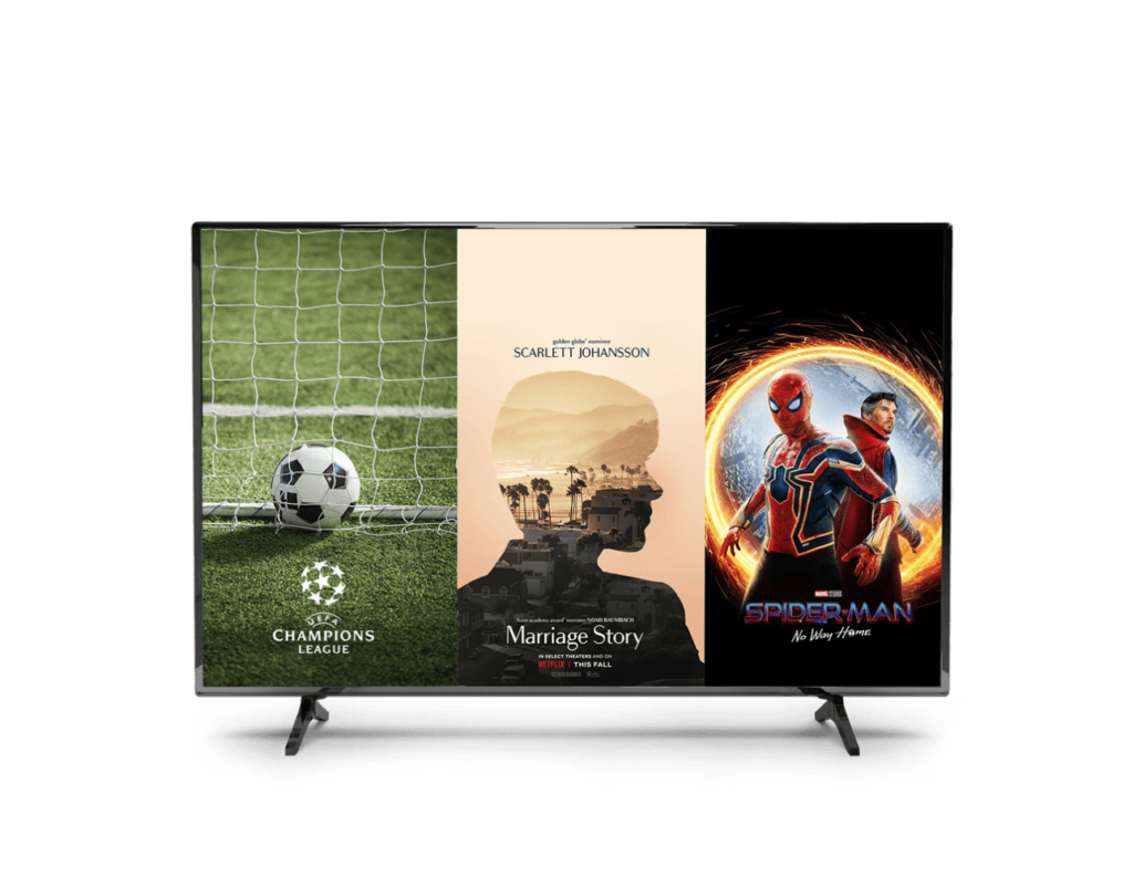 More channels, sports and streaming